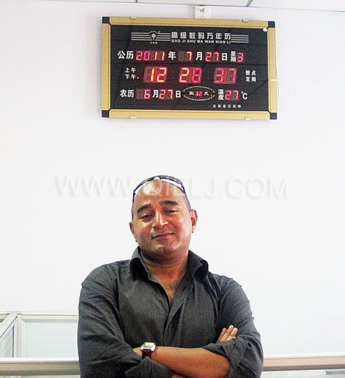 2011年7月25日，外國友人參觀考察我公司！明經理等接待并陪同參觀！(圖3)